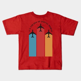 It's the Era of Digital Nomad Kids T-Shirt